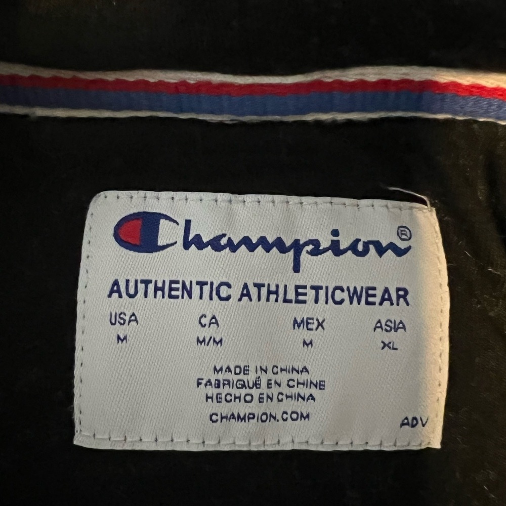 Champion Womens Medium Grey Cotton Long Sleeve Hoodie - Picture 3 of 4